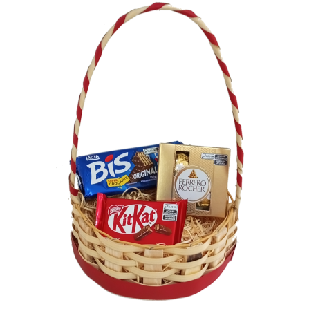 Cesta Mimo De Chocolates